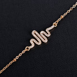 Heartbeat Charm Bracelet