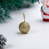 Golden Glitters Christmas Hanging Ornaments