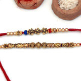 Set Of 2 Beaded Rakhi