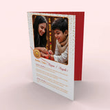 Dear Sibling Raksha Bandhan Personalised Greeting Card