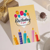 Warm Wishes Birthday Personalised Greeting Card with Chocolate