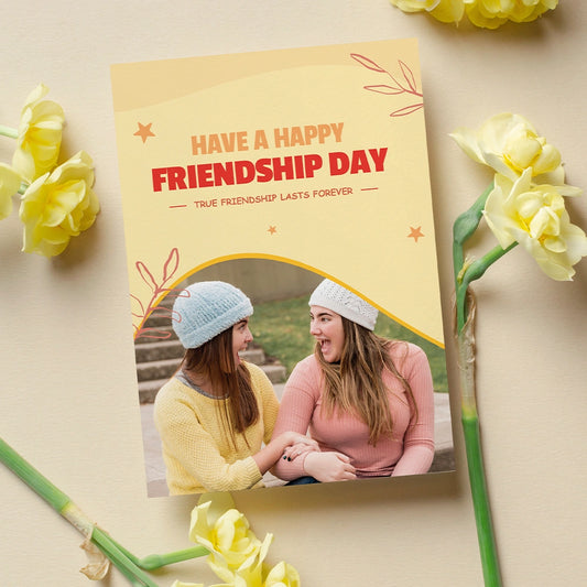 Archies 'True Friendship Lasts Forever' Personalized Friendship Day Card