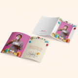 Joyful Birthday Personalised Greeting Card with Chocolate