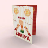 For Bhaiya Raksha Bandhan Personalised Greeting Card