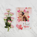 I Love You Valentines Personalised Card