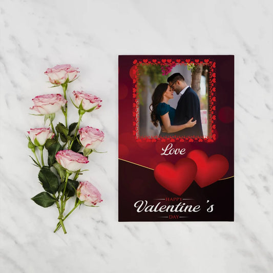 Happy Valentines Personalised Card