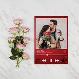 Love Song Valentines Personalised Card