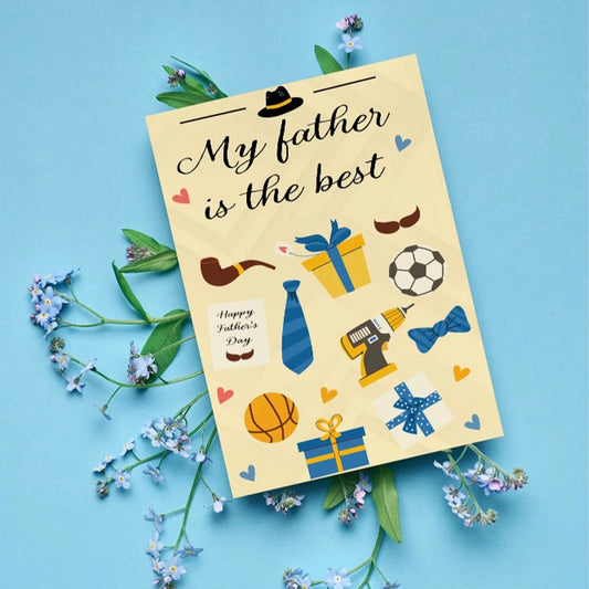 Special Father's Day Personalised Greeting Card
