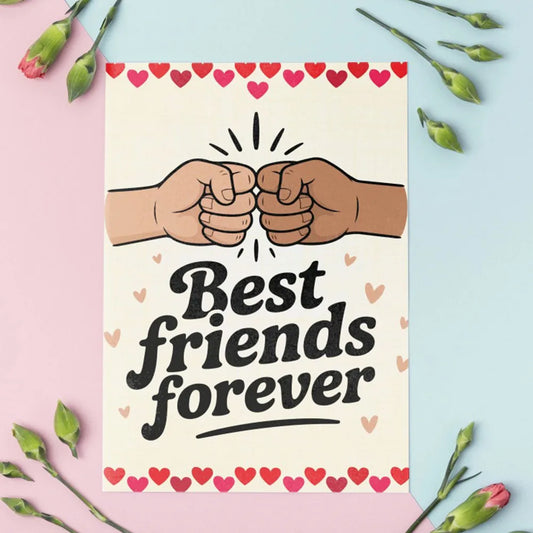 Beautiful Friendship Day Personalised Greeting Card