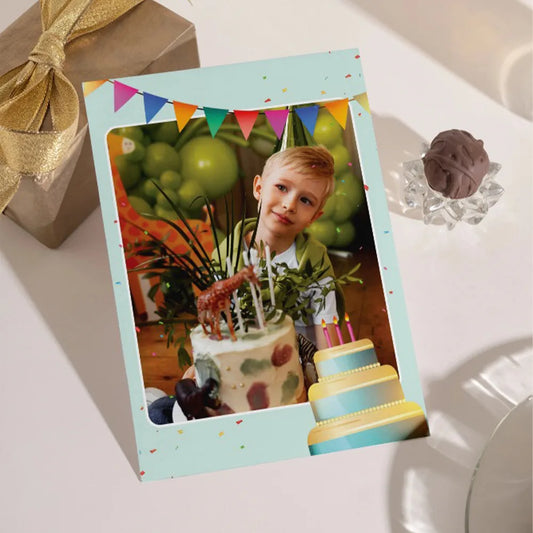 Celebrate Birthday Personalised Greeting Card
