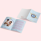 Evil Eye Raksha Bandhan Personalised Greeting Card