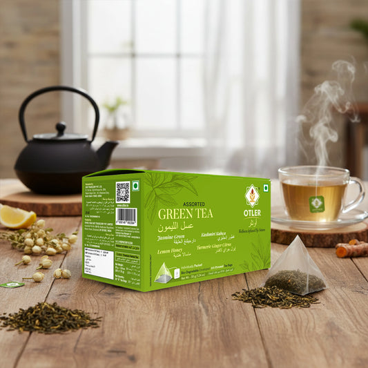 OTLER Assorted Green Tea - 4 Flavours