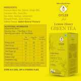 OTLER Lemon & Honey Green Tea - 20 Tea Bags