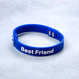 Best Friend Blue Friendship Band