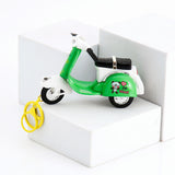 Green Two Wheeler Keychain