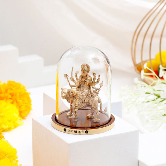 Shakti Durga Idol - Gold