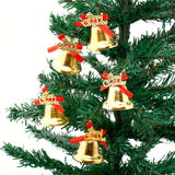 Pack of 6 Golden Christmas Bells