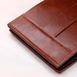 LuxeCraft Mens Brown Wallet