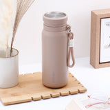 Beige Steel Sipper Bottle