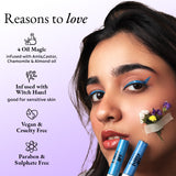 Elitty Dark Blue Matte Pop Coloured Eyeliner - Main Character (4ml)