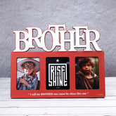 Brother Quoted Wooden Photo Frame