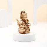 Golden Ganesha Blessings Idol