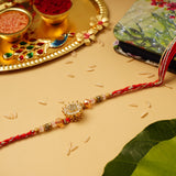Beautiful Spinning Floral Rakhi