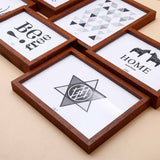 Classic Wooden Multi-Space Photo Frame