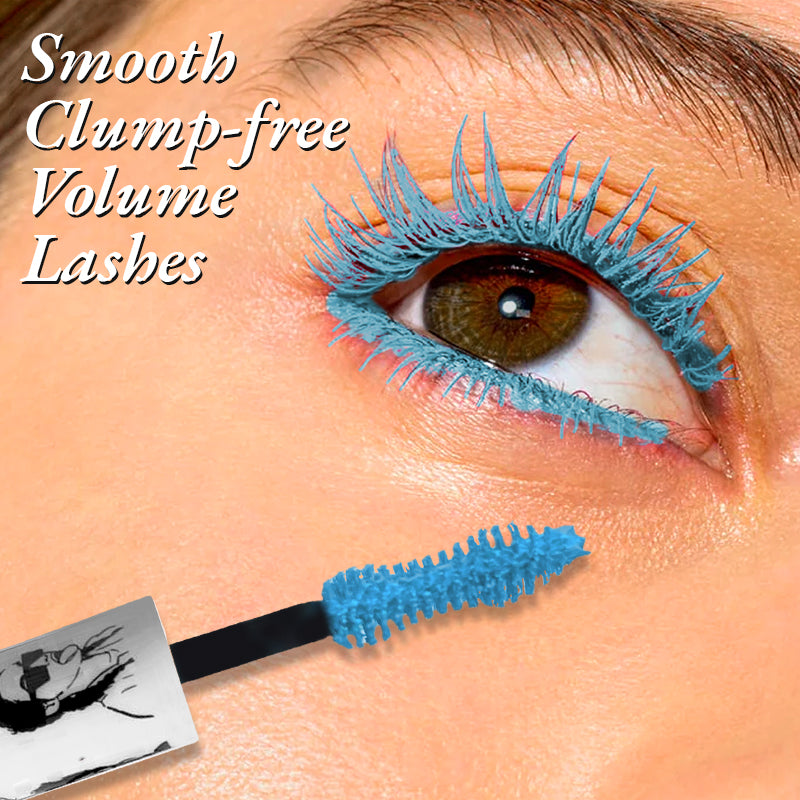 Elitty Blue Pop Colored Lush Lashes Mascara - It's Giving - 5 gm