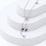 Butterfly Muse Silver Chain Pendant