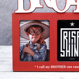 Brother Quoted Wooden Photo Frame