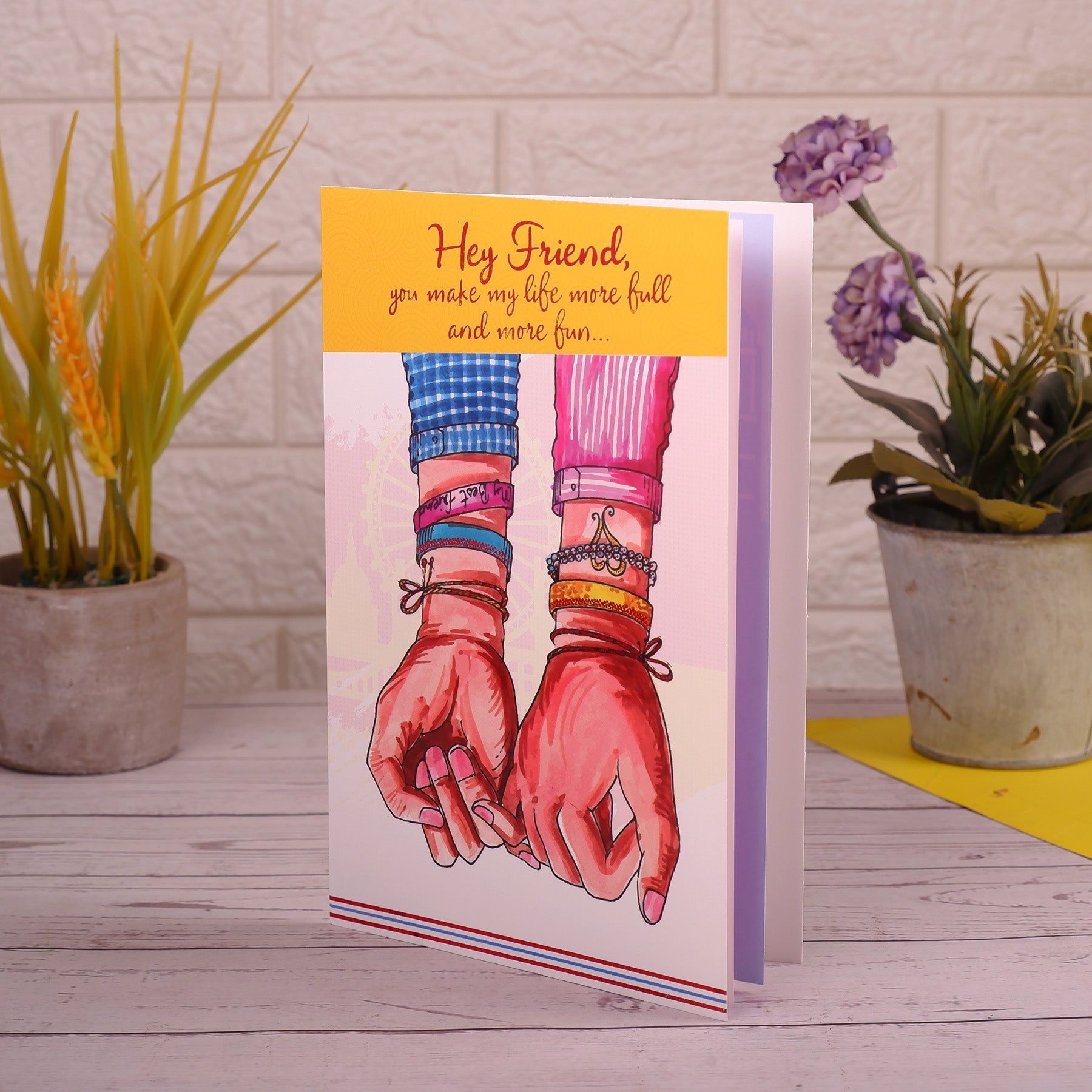 Hey Friend! Greeting Card