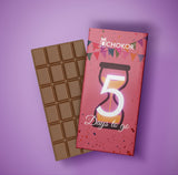 CHOKOR 5 Days to Go - Mint Flavoured Chocolate Bar