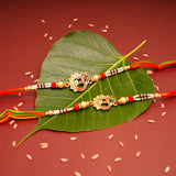 Sacred OM Premium Rakhi Pack of 2