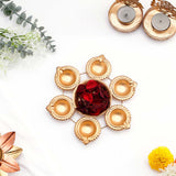 Diya Bowl for Floating Flower and Tea Light Diya Decoration