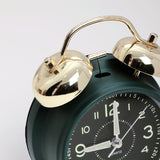 Green Twin Bell Alarm Clock