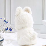 White Plush Dog Soft Toy