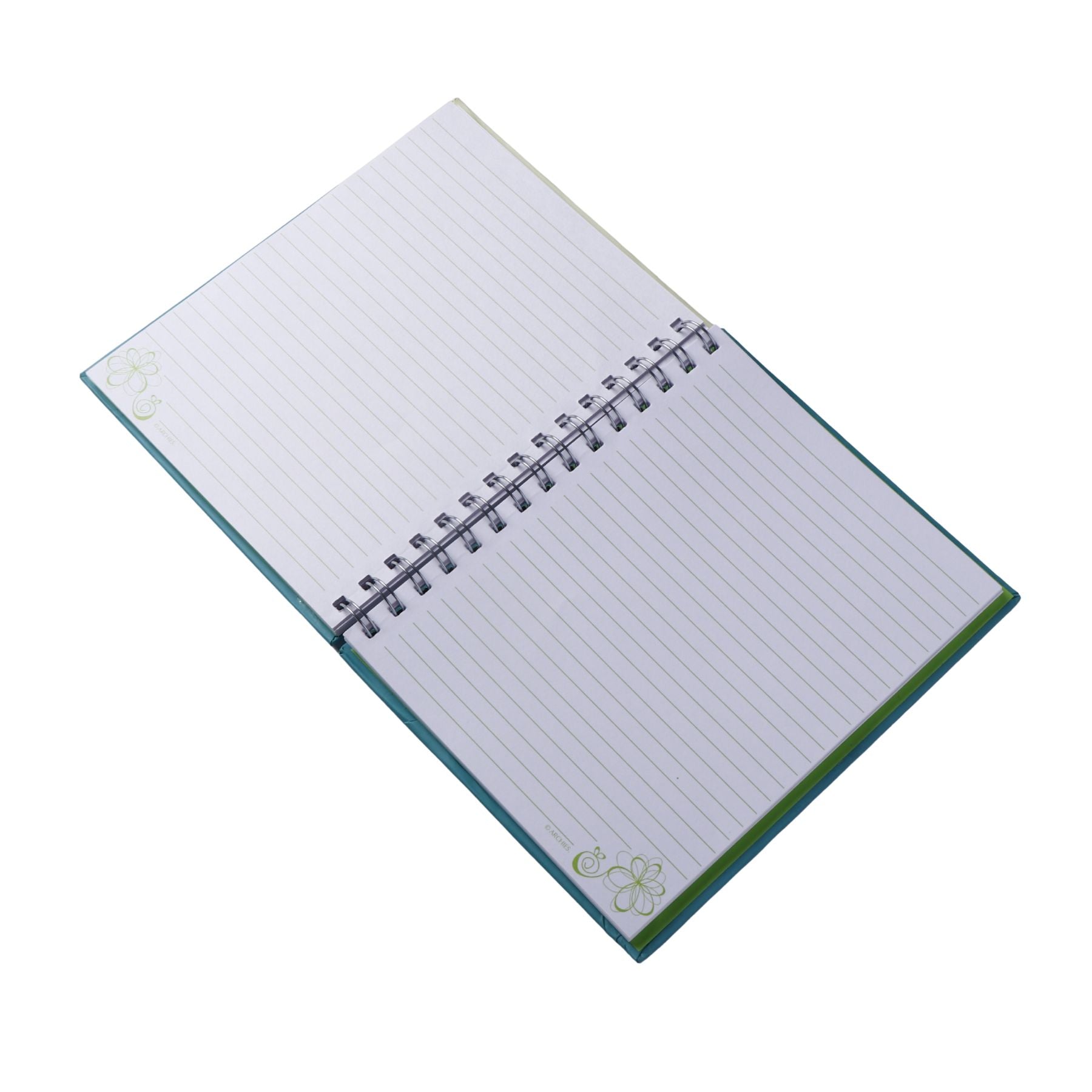 Think Happy Quoted Spiral Notebook