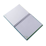 Think Happy Quoted Spiral Notebook