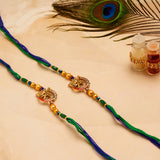 Traditional Krishna Premium Rakhi Pack of 2