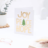 Blissful Christmas Seasons Greeting Card