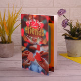 Connected By Heart Friendship Greeting Card