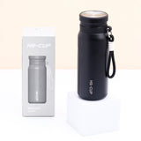 Black Steel Sipper Bottle
