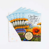 Pack of 6 New Year Greetings Card with Envelope
