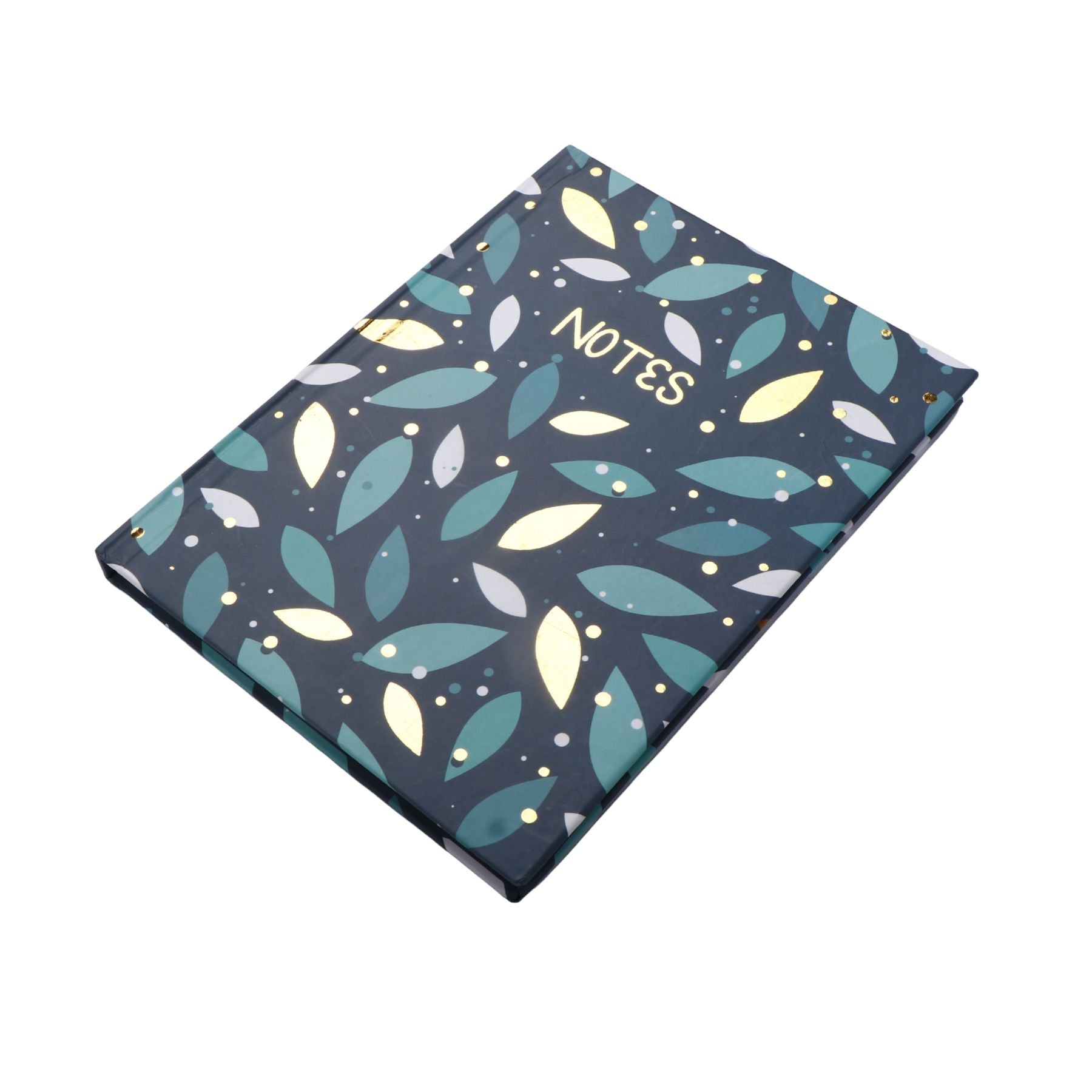 Green leaf aesthetic notebook