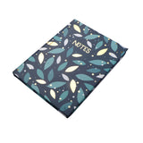 Green leaf aesthetic notebook