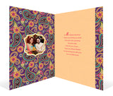 Bhai Bhabhi Rakhi Personalised Greeting Card