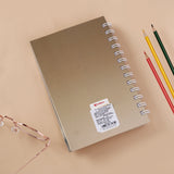 Mushroom Theme Googli Eyes Spiral Notebook