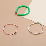 Princess Charm Multi Layer Bracelet Set