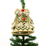 Golden Chirstmas Blessing Bell